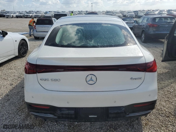 2023 Mercedes-Benz EQS with VIN W1KCG4EBXPA037464, listed as a Copart auction lot 74230764 with NaN miles and Non Repairable. Bid and sale history available at carsss.com. Image 6.