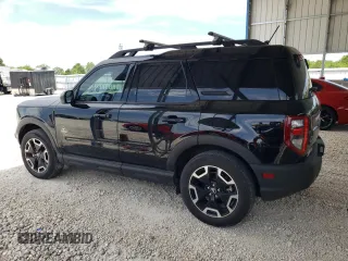 2023 Ford Bronco Sport Outer Banks with VIN 3FMCR9C60PRD13045, listed as a Copart auction lot 57874625 with 27,218 mi miles and Salvage title. Bid and sale history available at DreamBid. Image 2.