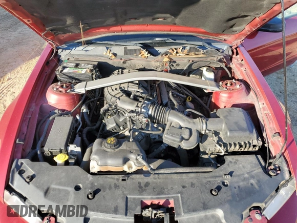 2011 Ford Mustang V6 with VIN 1ZVBP8EM8B5154117, listed as a Copart auction lot 45344255 with 137,343 mi miles and Salvage title. Bid and sale history available at DreamBid. Image 11.