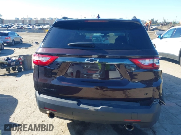 2020 Chevrolet Traverse LT Cloth with VIN 1GNERGKW9LJ319473, listed as a IAAI auction lot 41859216 with 63,159 mi miles. Bid and sale history available at carsss.com. Image 16.