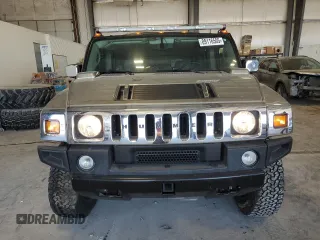 2003 Hummer H2 with VIN 5GRGN23U73H142618, listed as a Copart auction lot 89116505 with 28,597 mi miles and Salvage Title. Bid and sale history available at carsss.com. Image 5.