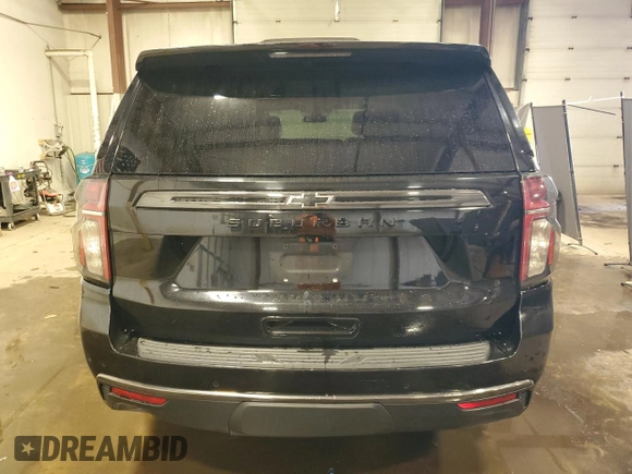 2022 Chevrolet Suburban Z71 with VIN 1GNSKDKDXNR198199, listed as a Copart auction lot 65367055 with 115,505 mi miles and Clean title. Bid and sale history available at DreamBid. Image 6.