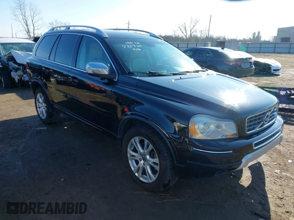 2014 Volvo XC90 with VIN YV4952CY5E1693992, listed as a IAAI auction lot 41216283 with 171,825 mi miles. Bid and sale history available at carsss.com. Image 1.