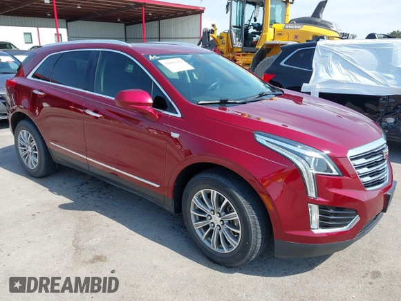 2017 Cadillac XT5 Luxury FWD z VIN 1GYKNBRS4HZ151581, wystawiony jako IAAI lot #42043322 z przebiegiem 120 598 mil mil oraz . Historia ofert i sprzedaży dostępna na DreamBid. Obrazek 1.