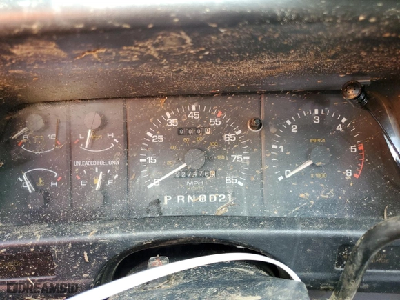 1994 Mazda B-Series 4WD Truck LE with VIN 4F4DR17X5RTN10704, listed as a Copart auction lot 87230804 with 227,476 mi miles and Salvage Title. Bid and sale history available at carsss.com. Image 9.