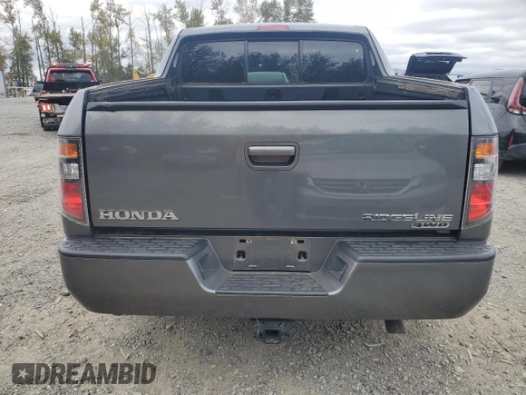 2007 Honda Ridgeline RTL w/Leather with VIN 2HJYK16587H501001, listed as a Copart auction lot 71579024 with 129,398 mi miles and Salvage Title. Bid and sale history available at carsss.com. Image 6.