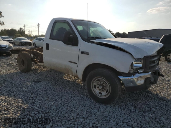 2000 Ford Super Duty F-250 XL with VIN 1FTNF20F9YEB29549, listed as a Copart auction lot 78043114 with 387,545 mi miles and Salvage Title. Bid and sale history available at carsss.com. Image 4.