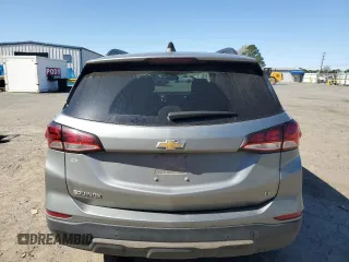 2023 Chevrolet Equinox LT with VIN 3GNAXKEG0PS141159, listed as a Copart auction lot 50070095 with 45,511 mi miles and Salvage Title. Bid and sale history available at carsss.com. Image 6.