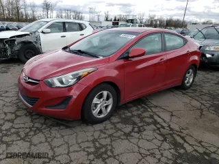 2014 Hyundai Elantra SE with VIN KMHDH4AE0EU215711, listed as a Copart auction lot 49680245 with 144,950 mi miles and Salvage Title. Bid and sale history available at carsss.com. Image 1.