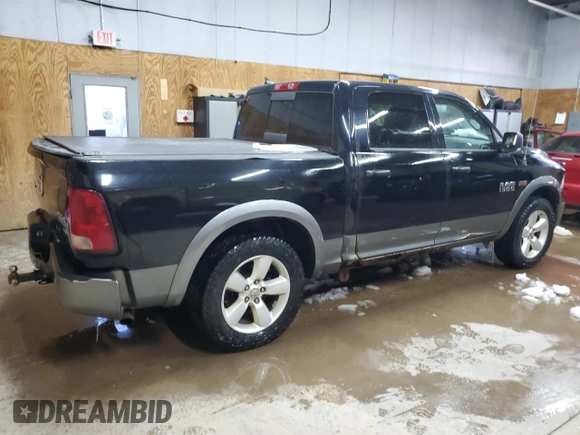 2013 Ram 1500 Outdoorsman with VIN 1C6RR7LT7DS649565, listed as a Copart auction lot 50331805 with 174,061 mi miles and Clean Title. Bid and sale history available at carsss.com. Image 3.