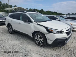 2021 Subaru Outback Touring XT with VIN 4S4BTGPD2M3169180, listed as a Copart auction lot 62738905 with 34,574 mi miles and Salvage title. Bid and sale history available at DreamBid. Image 4.