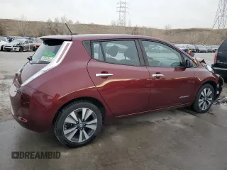 2017 Nissan LEAF S with VIN 1N4BZ0CP7HC309178, listed as a Copart auction lot 86210214 with 69,397 mi miles and Salvage Title. Bid and sale history available at carsss.com. Image 3.