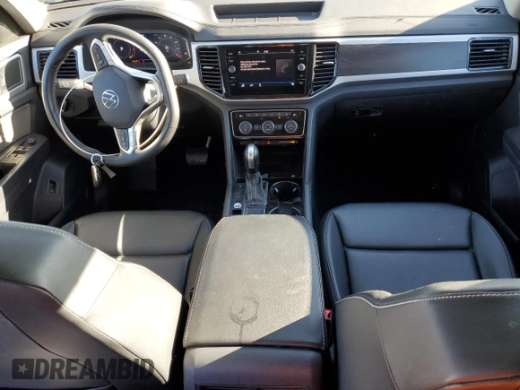 2023 Volkswagen Atlas SE with VIN 1V2JR2CA6PC554791, listed as a Copart auction lot 88575555 with 25,605 mi miles and Salvage title. Bid and sale history available at DreamBid. Image 8.