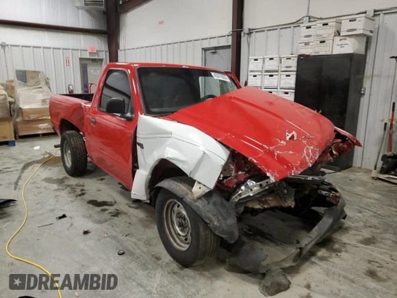 2001 Ford Ranger XL with VIN 1FTYR10C41TA29039, listed as a Copart auction lot 45976935 with 303,620 mi miles and Salvage title. Bid and sale history available at DreamBid. Image 4.