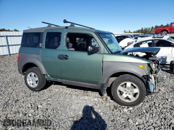2004 Honda Element EX z VIN 5J6YH27504L004976, wystawiony jako Copart lot #75690404 z przebiegiem Nie podano mil oraz Szkoda całkowita • Salvage title. Historia ofert i sprzedaży dostępna na DreamBid. Obrazek 4.