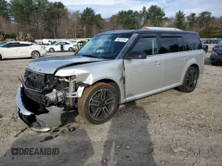 2014 Ford Flex SEL with VIN 2FMHK6C89EBD33204, listed as a Copart auction lot 49581265 with 168,120 mi miles and Clean Title. Bid and sale history available at carsss.com. Image 1.