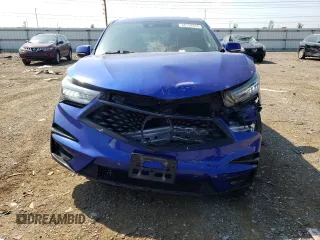 2020 Acura RDX w/A-Spec Pkg with VIN 5J8TC2H6XLL017658, listed as a Copart auction lot 65168643 with 33,499 mi miles. Bid and sale history available at carsss.com. Image 5.