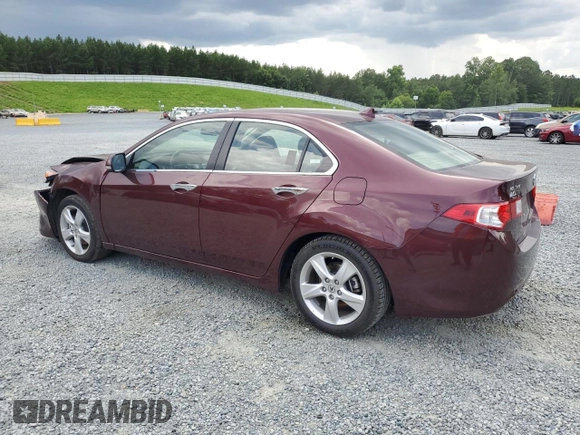 2009 Acura TSX with VIN JH4CU26699C011226, listed as a Copart auction lot 61022275 with 50,214 mi miles and Salvage title. Bid and sale history available at DreamBid. Image 2.