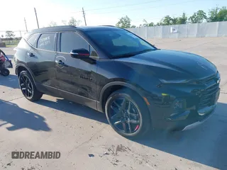 2022 Chevrolet Blazer LT z VIN 3GNKBCR43NS117945, wystawiony jako IAAI lot #41969365 z przebiegiem 18 918 mil mil oraz . Historia ofert i sprzedaży dostępna na DreamBid. Obrazek 1.