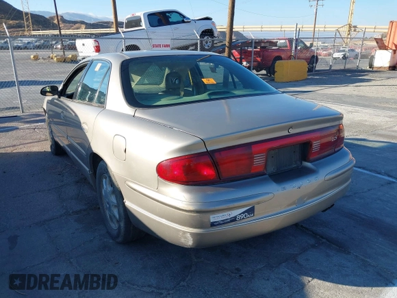 1998 Buick Regal LS with VIN 2G4WB52K5W1610050, listed as a IAAI auction lot 41353329 with 1 mi miles. Bid and sale history available at carsss.com. Image 3.