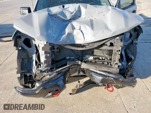 2024 Chevrolet Silverado 1500 Custom Trail Boss with VIN 3GCPDCEK8RG129790, listed as a Copart auction lot 45601905 with 17,105 mi miles and Salvage Title. Bid and sale history available at carsss.com. Image 12.