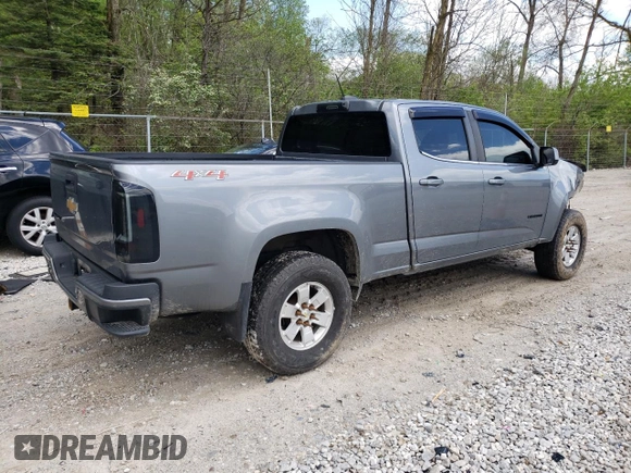 2019 Chevrolet Colorado 4WD Work Truck z VIN 1GCGTBEN6K1350977, wystawiony jako Copart lot #54855495 z przebiegiem 179 285 mil mil oraz Szkoda całkowita • Salvage title. Historia ofert i sprzedaży dostępna na DreamBid. Obrazek 3.