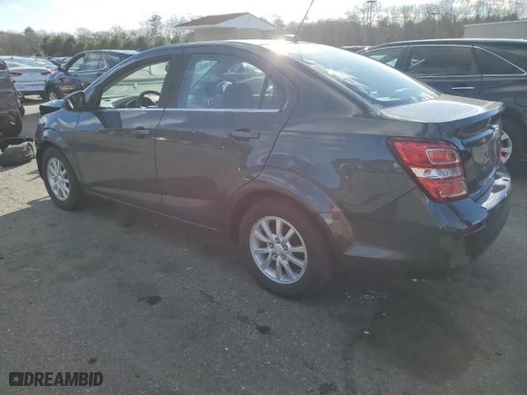 2017 Chevrolet Sonic LT with VIN 1G1JD5SG5H4178046, listed as a Copart auction lot 47219445 with 129,648 mi miles and Salvage Title. Bid and sale history available at carsss.com. Image 2.