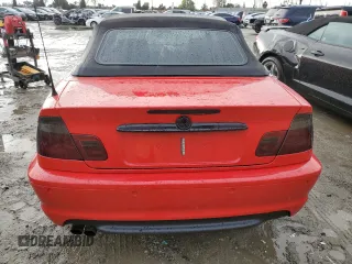 2006 BMW 3 Series 330Ci with VIN WBABW53446PZ39569, listed as a Copart auction lot 44373825 with 0 mi miles and Salvage Title. Bid and sale history available at carsss.com. Image 6.