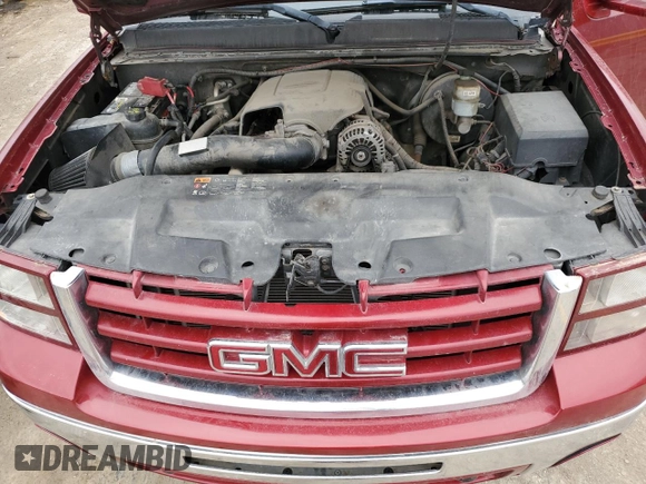 2012 GMC Sierra 1500 SLE with VIN 3GTP2VE75CG226210, listed as a Copart auction lot 51919155 with 95,681 mi miles and Salvage Title. Bid and sale history available at DreamBid. Image 11.