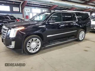 2018 Cadillac Escalade ESV Platinum z VIN 1GYS4KKJ6JR131276, wystawiony jako Copart lot #85934804 z przebiegiem 178 525 mil mil oraz Tytuł czysty. Historia ofert i sprzedaży dostępna na DreamBid. Obrazek 1.
