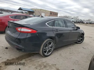 2014 Ford Fusion Titanium with VIN 3FA6P0K95ER227814, listed as a Copart auction lot 44222535 with Not Provided miles and Salvage Title. Bid and sale history available at DreamBid. Image 3.