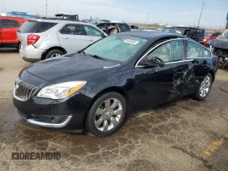 2016 Buick Regal Premium II z VIN 2G4GS5GX1G9194705, wystawiony jako Copart lot #54655695 z przebiegiem 77 627 mil mil oraz Czysty tytuł • Clean title. Historia ofert i sprzedaży dostępna na DreamBid. Obrazek 1.