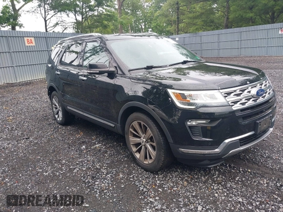 2018 Ford Explorer Limited with VIN 1FM5K8F84JGA20106, listed as a IAAI auction lot 42452379 with 94,403 mi miles and . Bid and sale history available at DreamBid. Image 1.