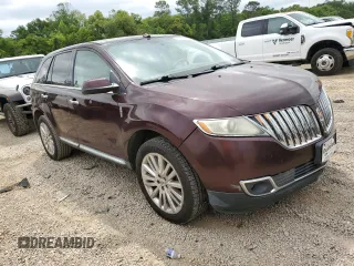 2011 Lincoln MKX with VIN 2LMDJ6JK1BBJ25611, listed as a Copart auction lot 53170675 with 215,251 mi miles and Clean Title. Bid and sale history available at carsss.com. Image 4.