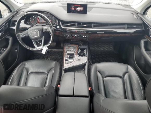 2017 Audi Q7 Premium with VIN WA1AAAF79HD026543, listed as a Copart auction lot 52947455 with 159,456 mi miles and Clean title. Bid and sale history available at DreamBid. Image 8.