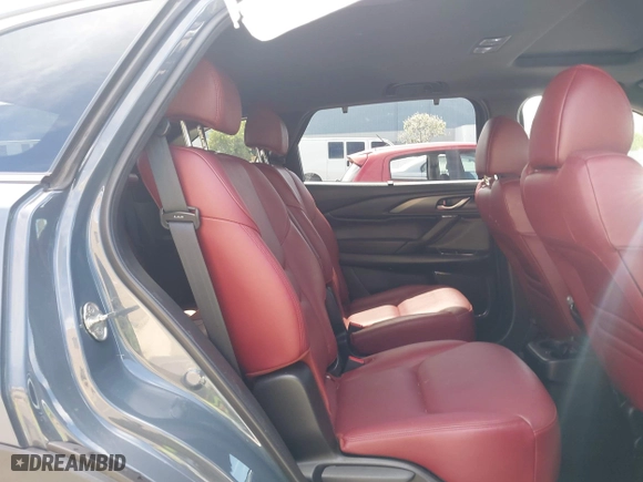 2021 Mazda CX-9 Grand Touring with VIN JM3TCBDY0M0503640, listed as a IAAI auction lot 42015216 with 38,397 mi miles. Bid and sale history available at carsss.com. Image 8.