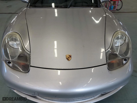 2003 Porsche Boxster with VIN WP0CA29893U621586, listed as a Copart auction lot 77825694 with 106466 miles and Salvage Title. Bid and sale history available at carsss.com. Image 11.