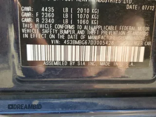 2013 Subaru Legacy Premium with VIN 4S3BMBG67D3005428, listed as a Copart auction lot 53980245 with 116,557 mi miles and Salvage Title. Bid and sale history available at DreamBid. Image 15.