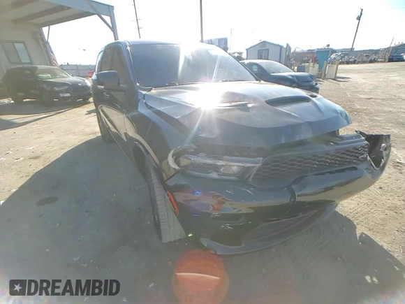 2022 Dodge Durango GT Plus with VIN 1C4RDHDG5NC198677, listed as a Copart auction lot 83866054 with 36,002 mi miles and Salvage Title. Bid and sale history available at DreamBid. Image 11.