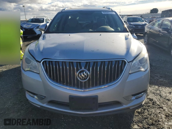 2014 Buick Enclave Convenience with VIN 5GAKRAKD8EJ200986, listed as a Copart auction lot 84569724 with 0 mi miles and Salvage Title. Bid and sale history available at carsss.com. Image 5.