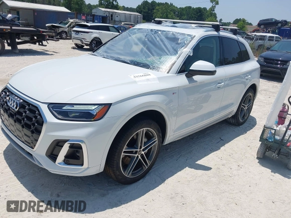 2023 Audi Q5 S line Premium Plus с VIN WA1E2AFY3P2087775, выставлен на аукционе IAAI как лот 42566888 с пробегом 10 456 миль миль и . История ставок и продаж доступна на DreamBid. Изображение 2.