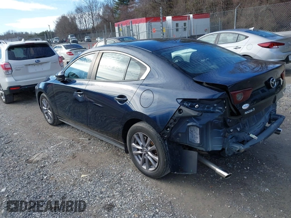 2021 Mazda 3 S with VIN JM1BPAAL5M1344295, listed as a IAAI auction lot 41499549 with 35,513 mi miles and . Bid and sale history available at DreamBid. Image 3.
