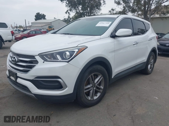 2018 Hyundai Santa Fe Sport 2.4L with VIN 5XYZT3LB0JG562814, listed as a IAAI auction lot 42047560 with 113,543 mi miles. Bid and sale history available at carsss.com. Image 17.