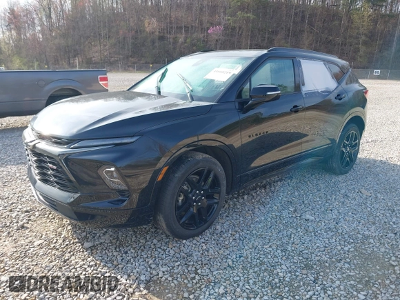 2025 Chevrolet Blazer RS with VIN 3GNKBKRS3SS103807, listed as a IAAI auction lot 41660219 with Not provided miles and . Bid and sale history available at DreamBid. Image 2.
