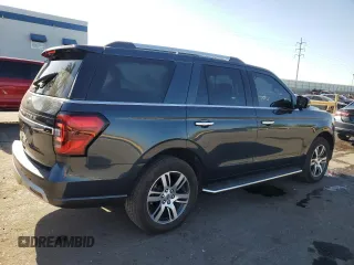 2023 Ford Expedition Limited with VIN 1FMJU2A82PEA31624, listed as a Copart auction lot 53244415 with 33,063 mi miles and Salvage title. Bid and sale history available at DreamBid. Image 3.