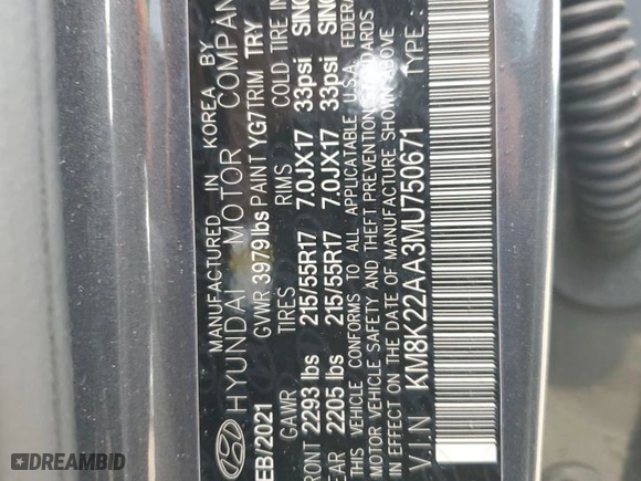 2021 Hyundai Kona SEL with VIN KM8K22AA3MU750671, listed as a Copart auction lot 69874054 with 30,024 mi miles and Salvage Title. Bid and sale history available at carsss.com. Image 13.