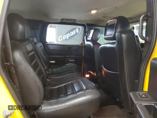 2006 Hummer H2 with VIN 5GRGN23UX6H110928, listed as a Copart auction lot 54220815 with 181,646 mi miles and Salvage Title. Bid and sale history available at carsss.com. Image 11.