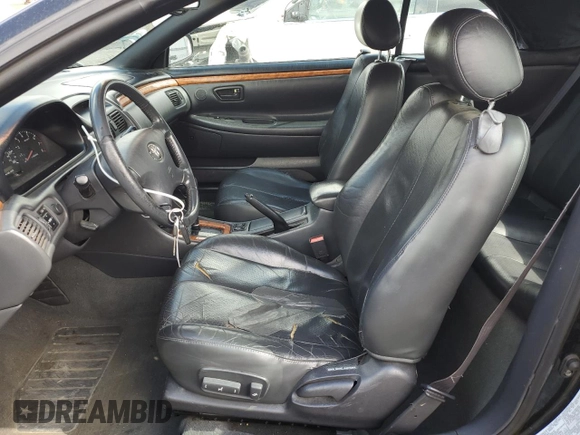 2002 Toyota Solara SE with VIN 2T1FF28P02C596323, listed as a Copart auction lot 49174755 with 179,904 mi miles and Salvage Title. Bid and sale history available at DreamBid. Image 7.