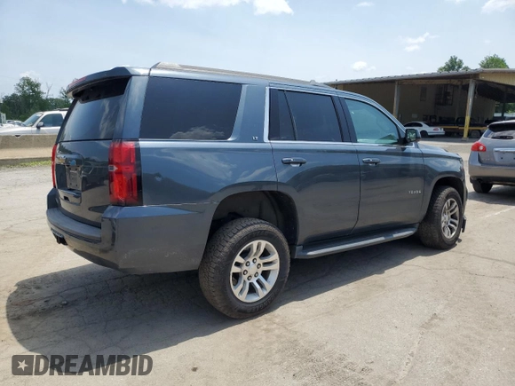 2020 Chevrolet Tahoe LT with VIN 1GNSKBKC0LR260766, listed as a Copart auction lot 61465725 with 104,850 mi miles and Salvage title. Bid and sale history available at DreamBid. Image 3.