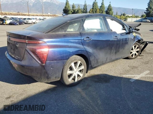 2017 Toyota Mirai z VIN JTDBVRBD4HA003455, wystawiony jako Copart lot #56256935 z przebiegiem Nie podano mil oraz Szkoda całkowita • Salvage title. Historia ofert i sprzedaży dostępna na DreamBid. Obrazek 3.